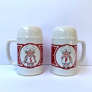 Vintage Salt and Pepper Set of Campbell’s Kids.