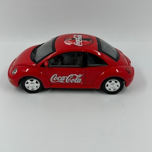 Vintage Toy, Coca-Cola Volkswagen Car by Matchbox, 9&quot; Large Scale.