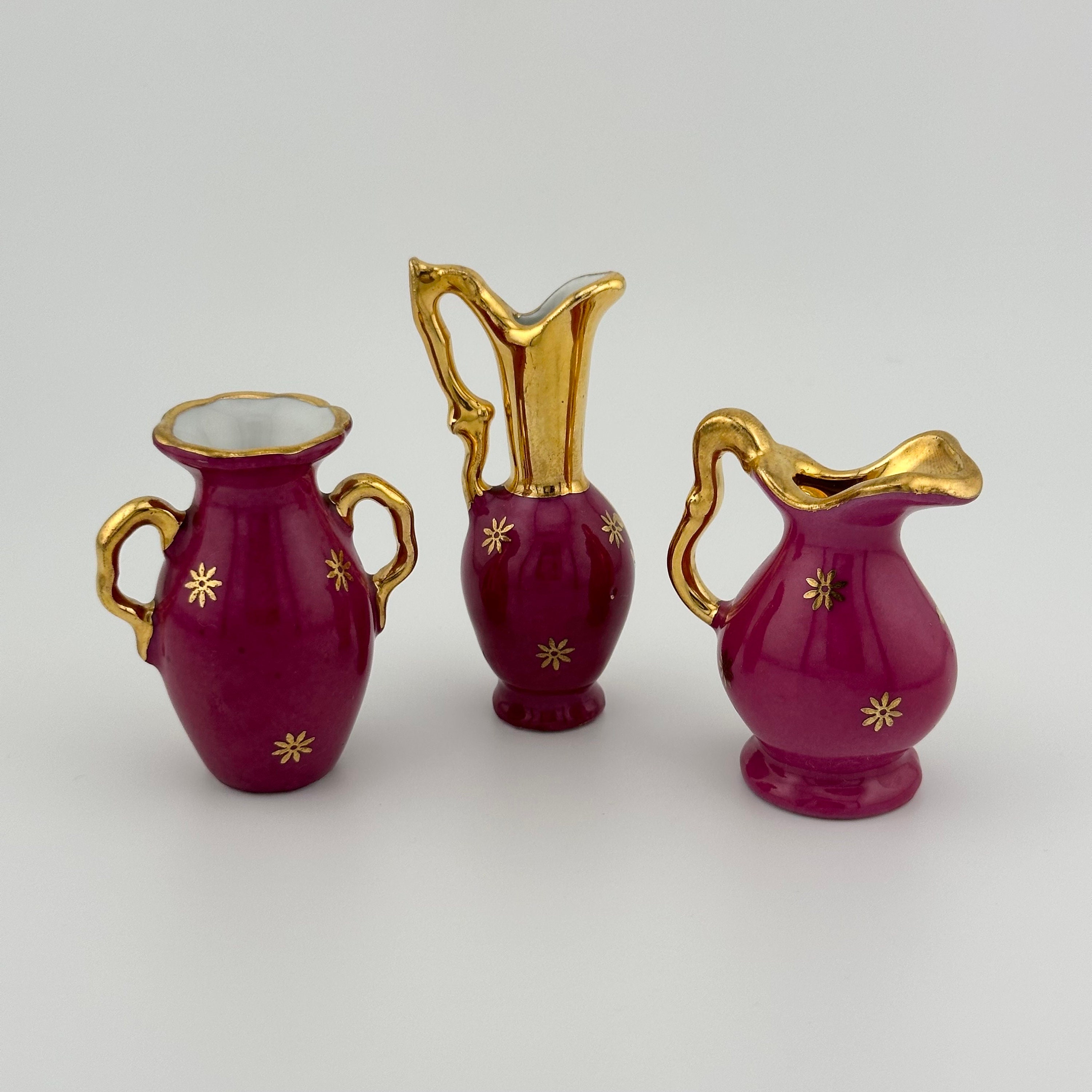 Small Limoges France Miniature Pitcher Lot of 2 H27 | eBay