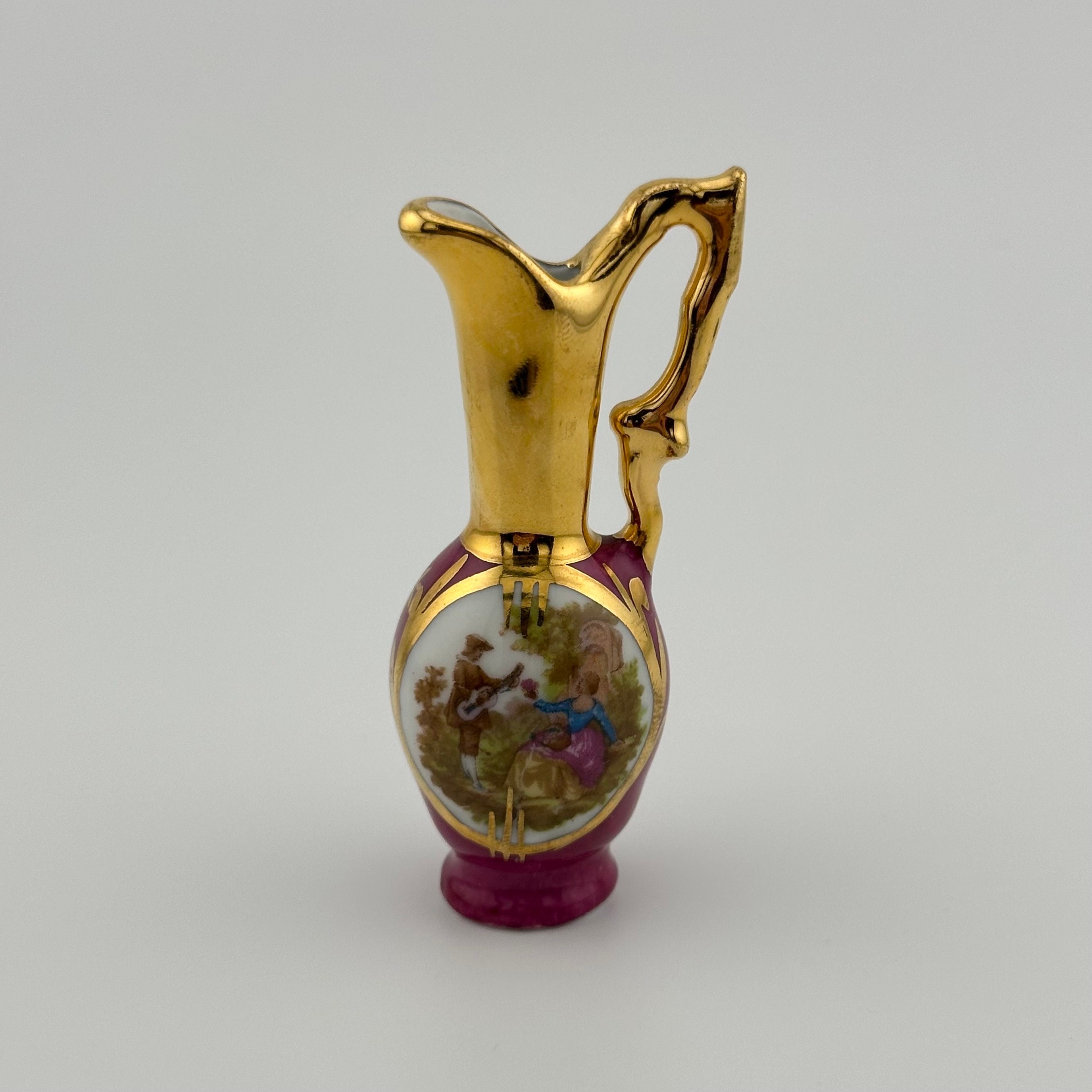 Small Limoges France Miniature Pitcher Lot of 2 H27 | eBay