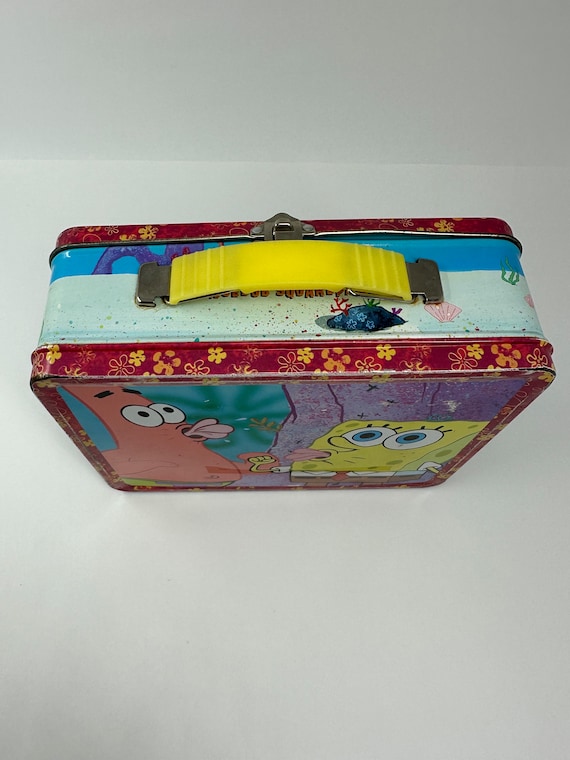 Vintage Lunch Box, SpongeBob SquarePants, Tin, 3D Des… Gem