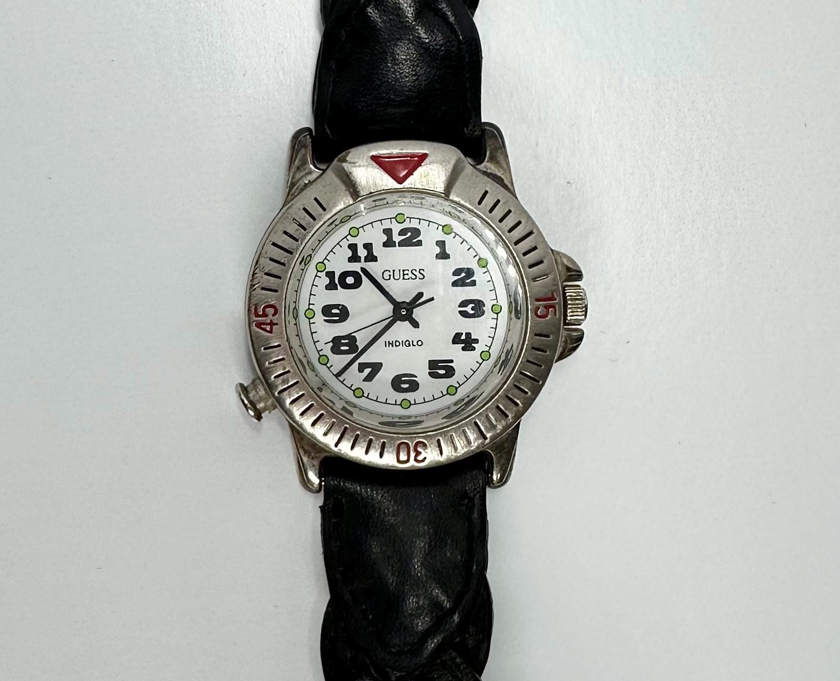 Guess indiglo watch hot sale