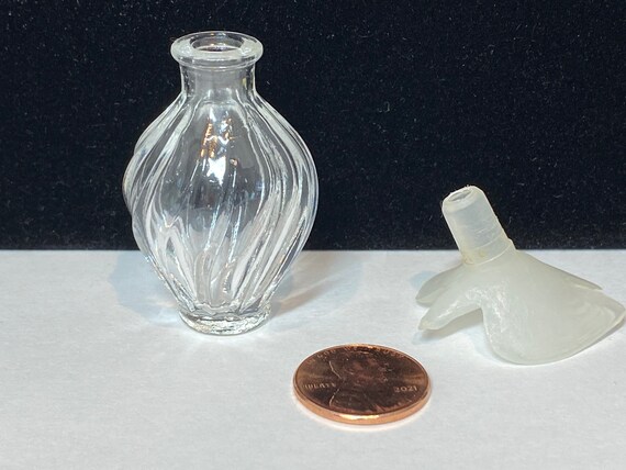 Vintage Mini Perfume Bottle, Lalique Dove by Nina… - image 4