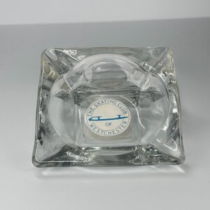 Vintage Souvenir Ashtray From The Skating Club of Westchester
