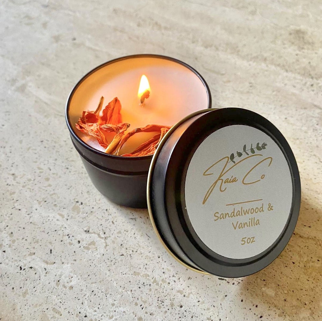 Scented Handmade Candle 5oz January Birthday Gift Gifts for Her