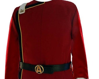 Star Trek TWOK Uniform Replica Cosplay Costume