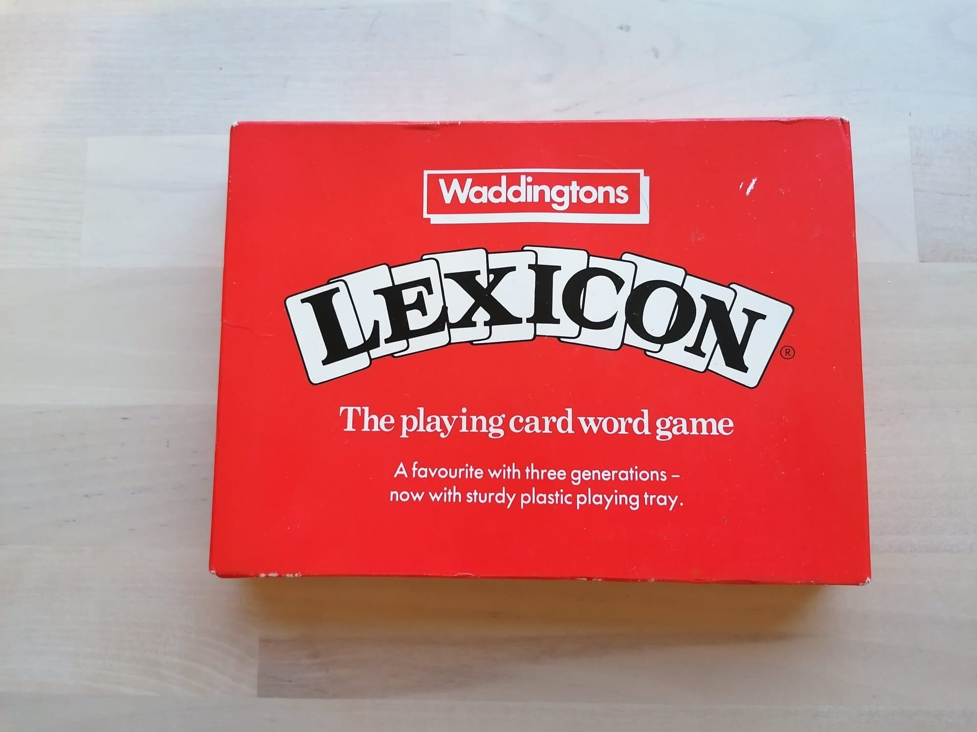 Vintage/Retro Lexicon Card Game by Waddingtons 1983 Etsy