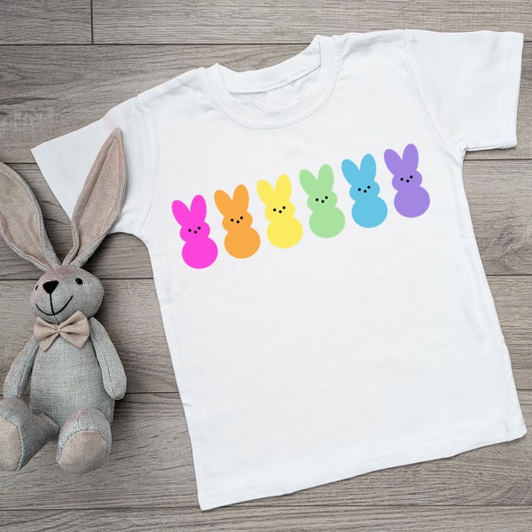 Easter Bunny Peeps Kids Shirt, Peeps Easter Shirt Toddler Youth, Infant Easter Shirt, Gift for Easter, Peeps Shirt