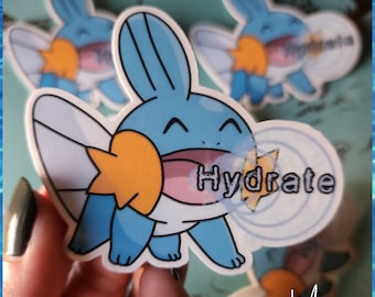 Hydrate Sticker | Water Resistant Vinyl | Decal