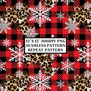 Geruit kerst naadloos patroon, feestelijke naadloze achtergrond, herhaal digitaal papier, afdrukbaar patroon, scrapbook kaart sublimatie ontwerp