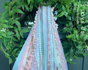 I Love Us Valentine Ribbon Set