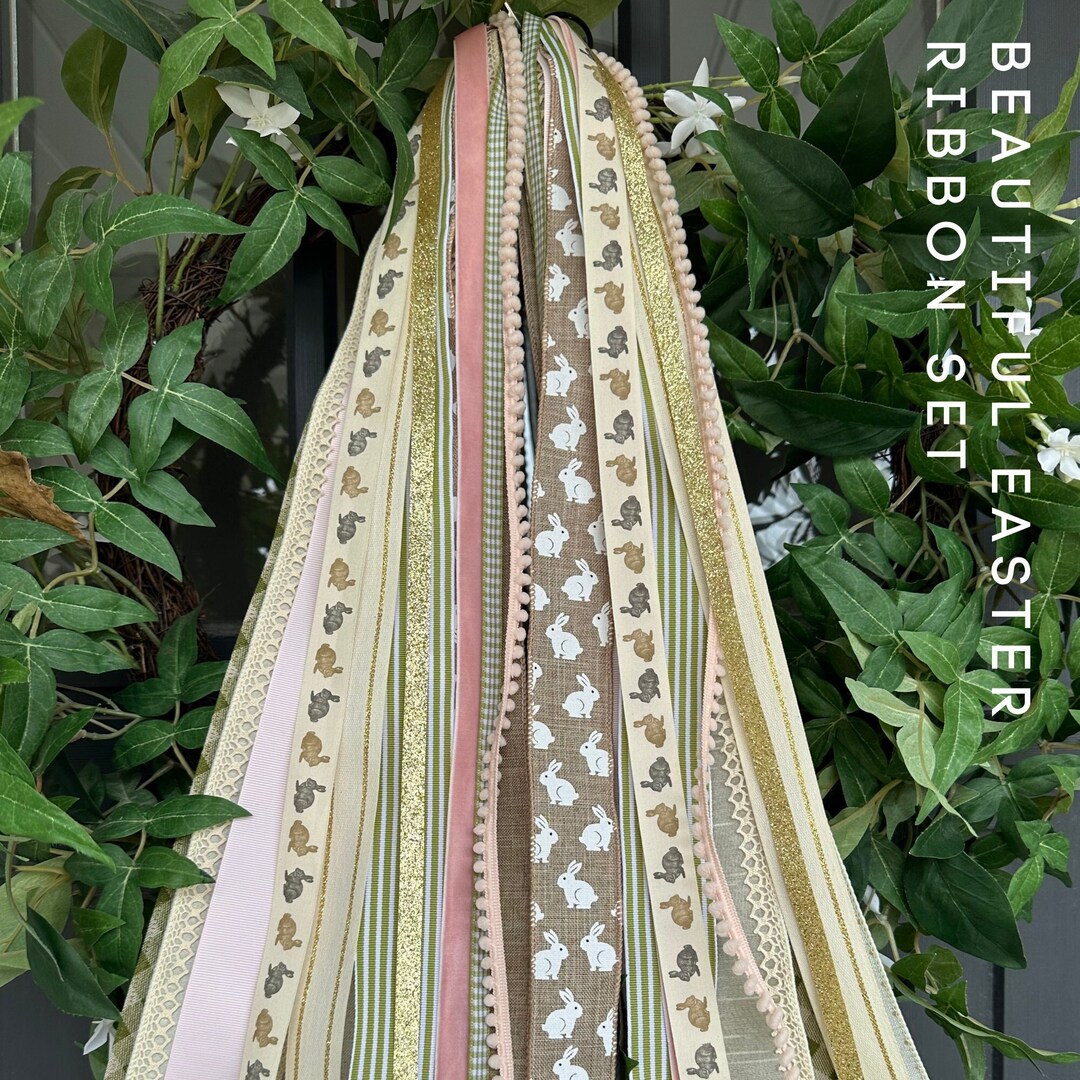 Beautiful Easter Ribbon Set - Etsy