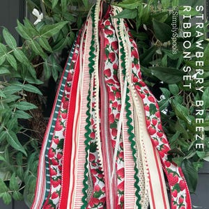 Strawberry Breeze Ribbon Set by Simply Spools