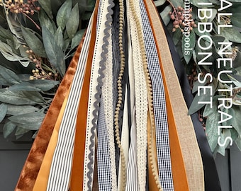 Fall Neutrals Autumn Ribbon Set