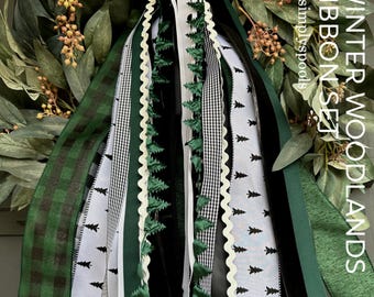 Winter Woodlands Ribbon Set