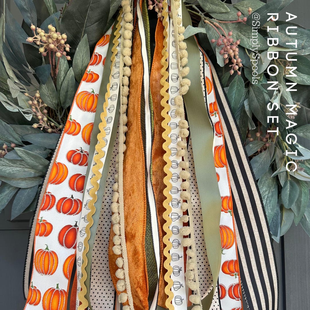Autumn Magic Ribbon Bundle - Etsy