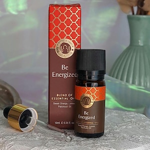 Ätherische Ölmischung "Be Energized",mit Süße Orange,Lemon, Patchouli,natürliches Duftöl,Aromatherapie,Diffusor Öl, Essential Oil