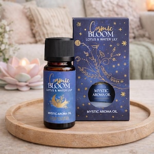 Lotus Duftöl für Diffuser & Aromalampe – Water Lily Aroma Oil | Floraler Raumduft | Aromatherapie Öl | Wellness Spa Duft | Geschenkidee