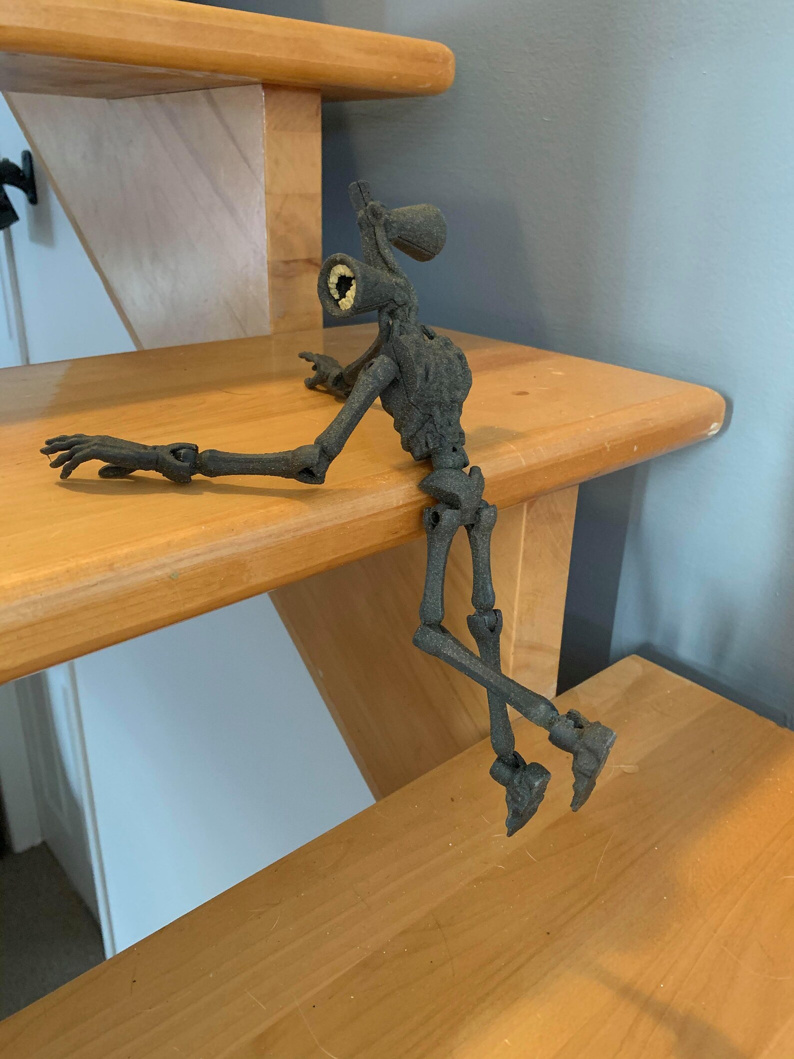 Sirenhead siren Head Movable/posable/action Figure Horror Creepy Statue