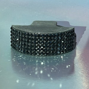 Bling4Strings Crystal Double Bass  Mute in Jet Black Crystals