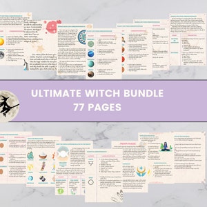 Grimoire Pages| Witchcraft Book|Book Of Shadows