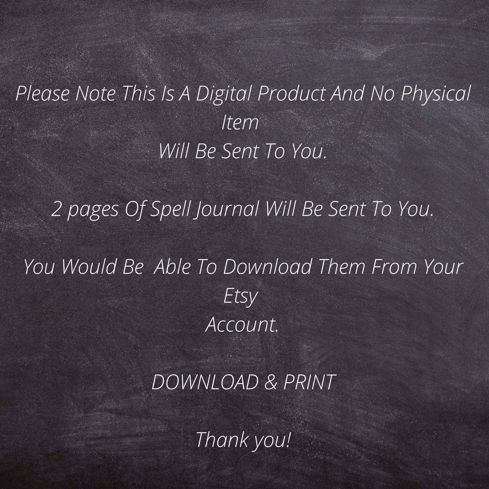 Spell Journal -2 Pages | Blank Grimoire Templates | BOS Printable - Etsy