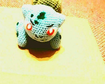 Peluche Bulbizarre Pokemon Amigurumi