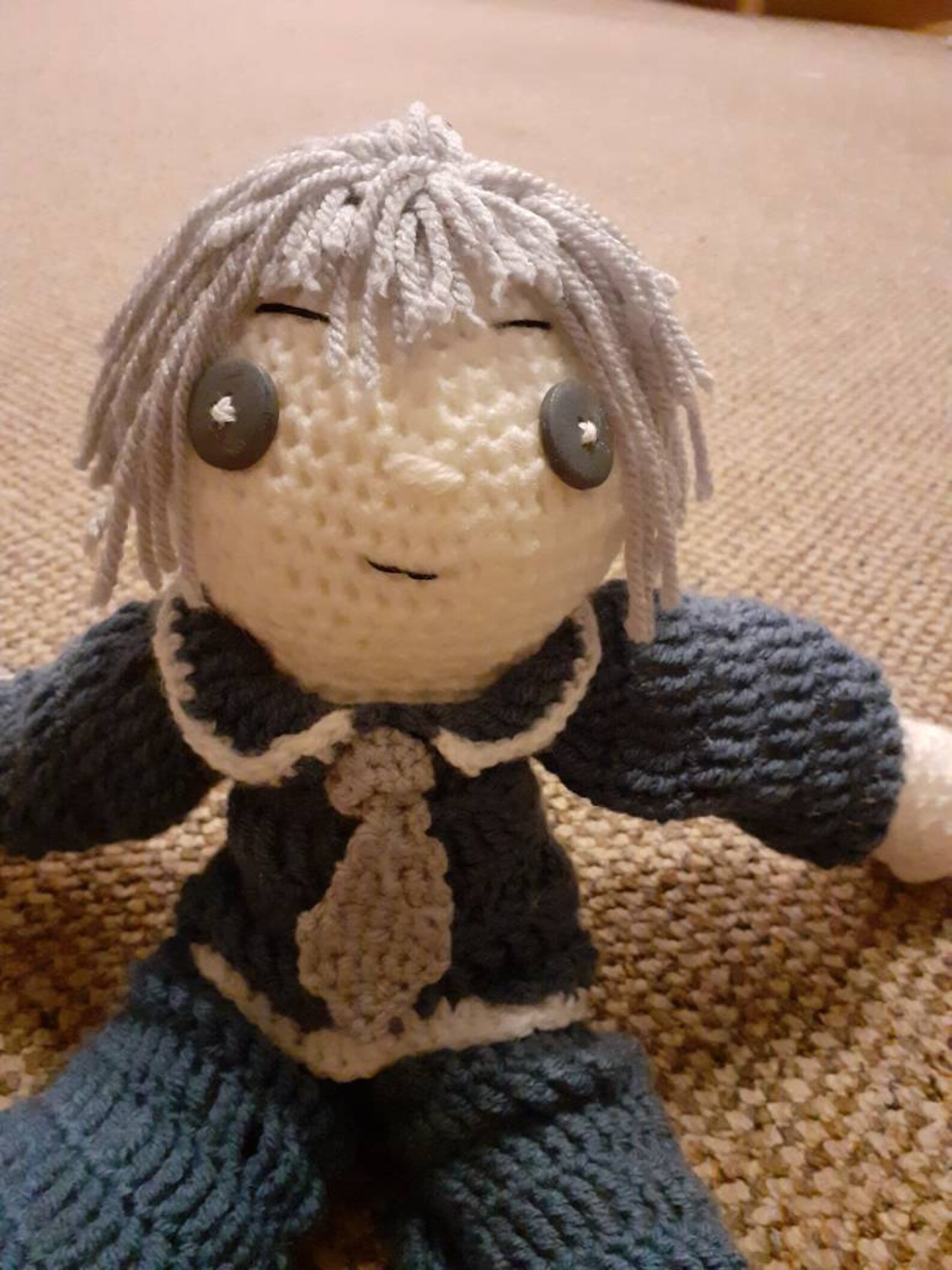 Fruits Basket Inspired Yuki Sohma Amigurumi Doll Etsy
