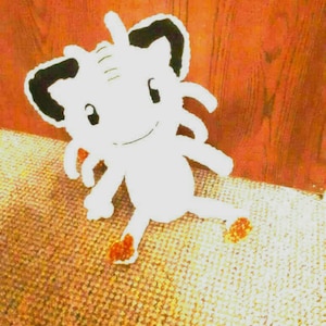 Meowth Amigurumi Plush