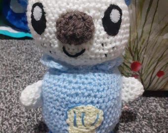 Peluche Amigurumi inspirée des Pokémon d'Oshawott