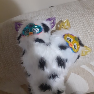 2 Foot Long Furby two-headed furbling with Posable Spine