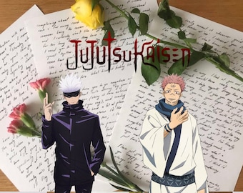 jujutsu kaisen sticker etsy