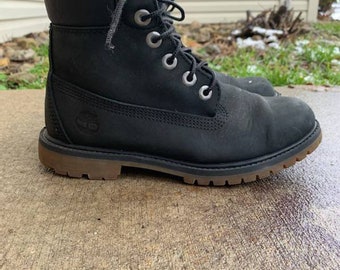 Womens Timberland black waterproof boots