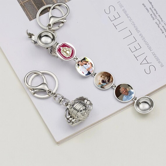 Charm keychain best sale locket