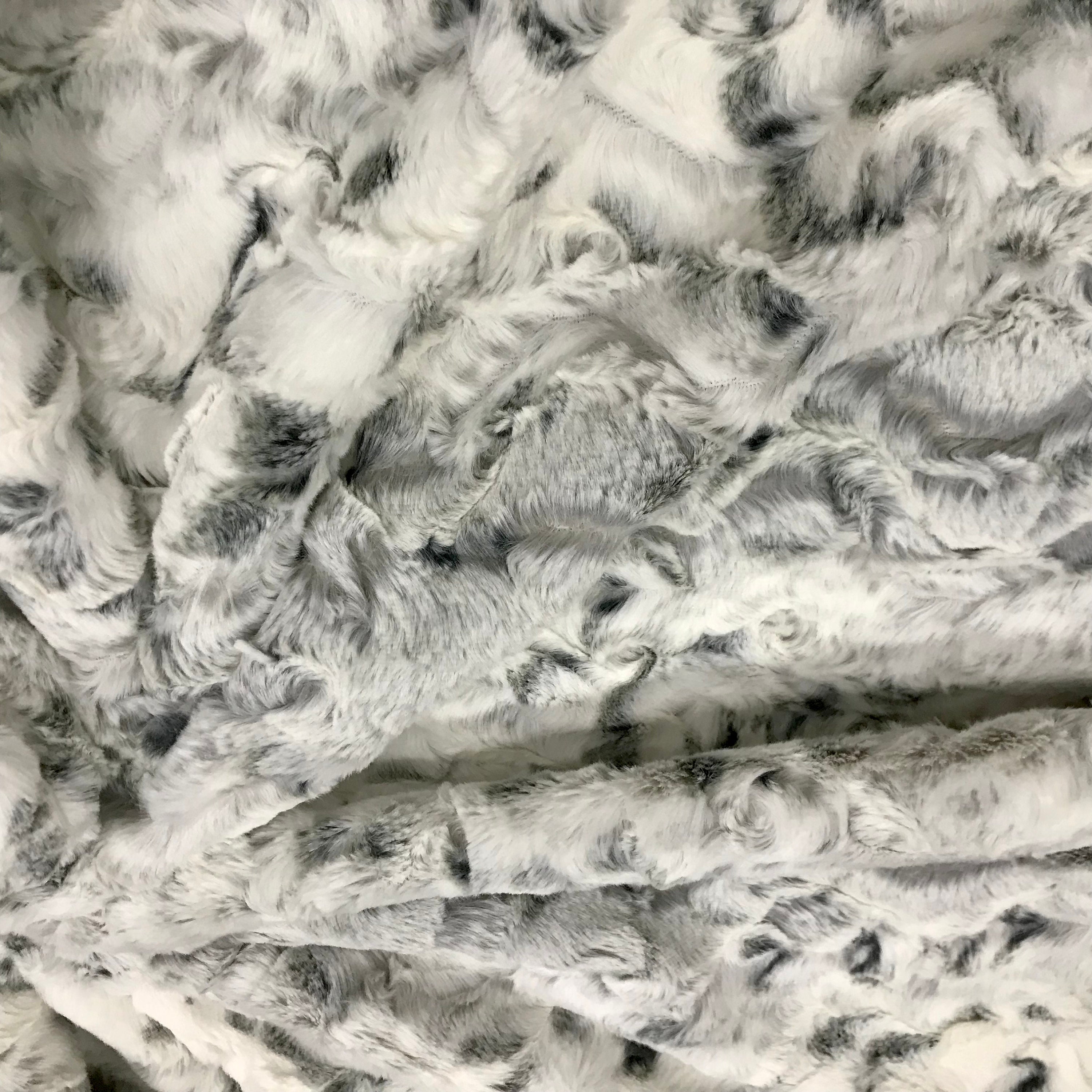 Adult Throw Blanket, Minky Blanket, Snowy Owl, White Minky Blanket