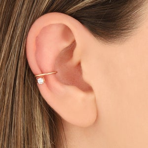 Manchette d’oreille en argent 925k, manchette d’oreille en argent sterling, boucles d’oreilles sans perçage, boucles d’oreilles en conque, manchette d’oreille non percée, enveloppe d’oreille en argent