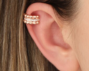 925k Silver Camber Ear Cuff ,Sterling Silver Ear Cuff, No Pierce Earrings, Conch Earrings, Non Pierce Ear Cuff, Silver Ear Wrap