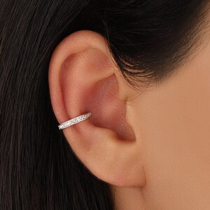 925k Silber Ohrklemme, Sterling Silber Ohrklemme, Kein Pierce Ohrringe, Conch Ohrringe, Nicht Pierce Ear Cuff, Silber Ohr wrap