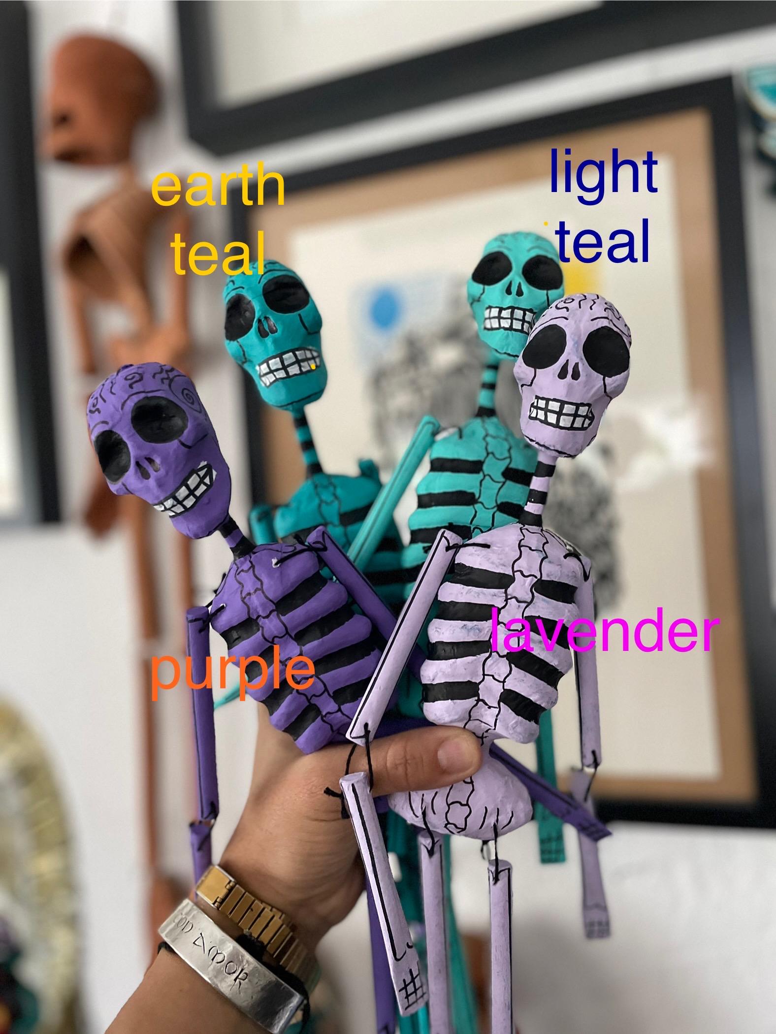 Paper Mache Skeleton Figure From Mexico - Etsy
