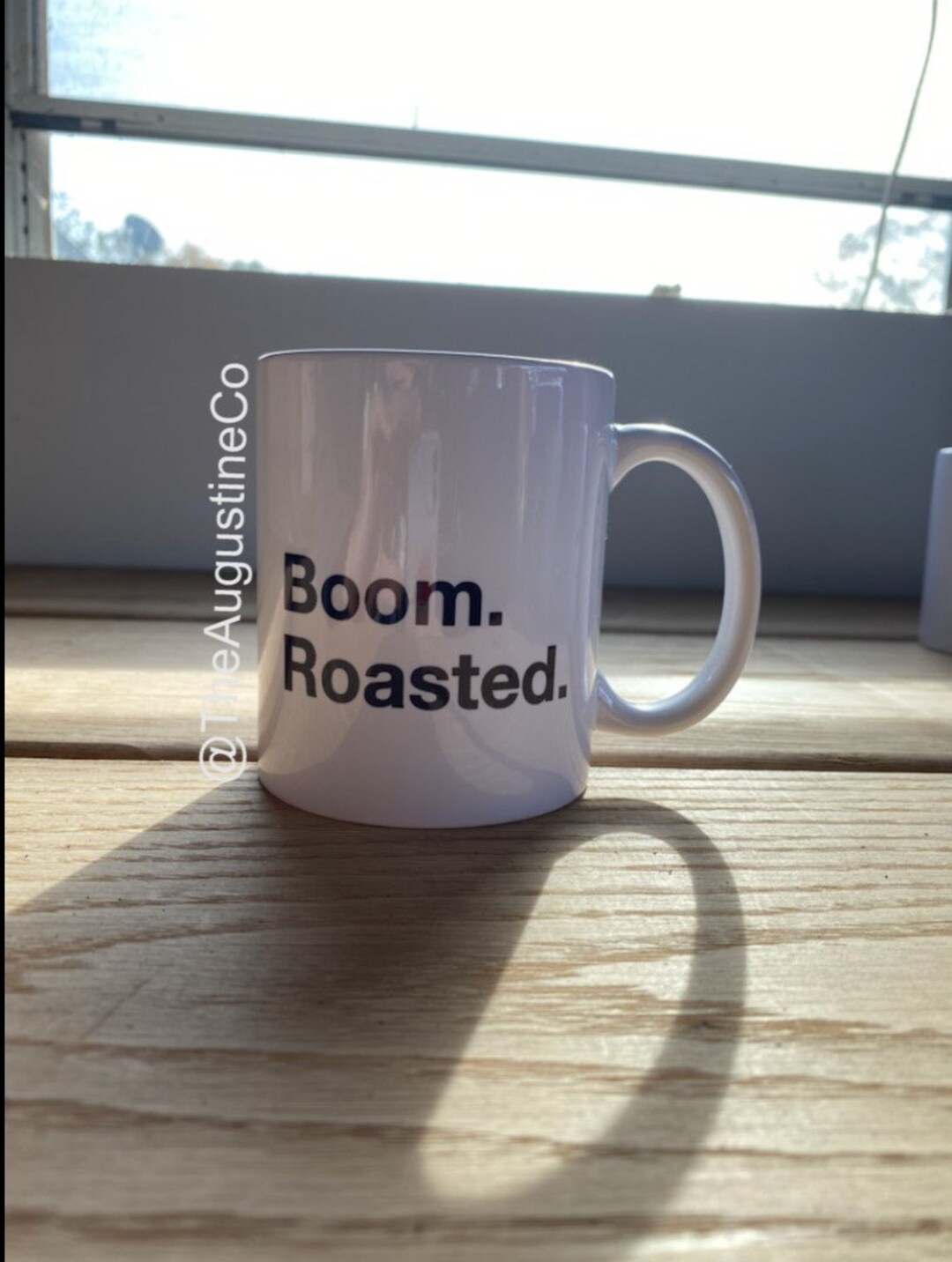 The Office boom. Roasted Coffee Mug Created by Etsy
