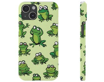 frogs, case, phone case, trendy phone case, cell phone case, cute phone case, aesthetic phone case
