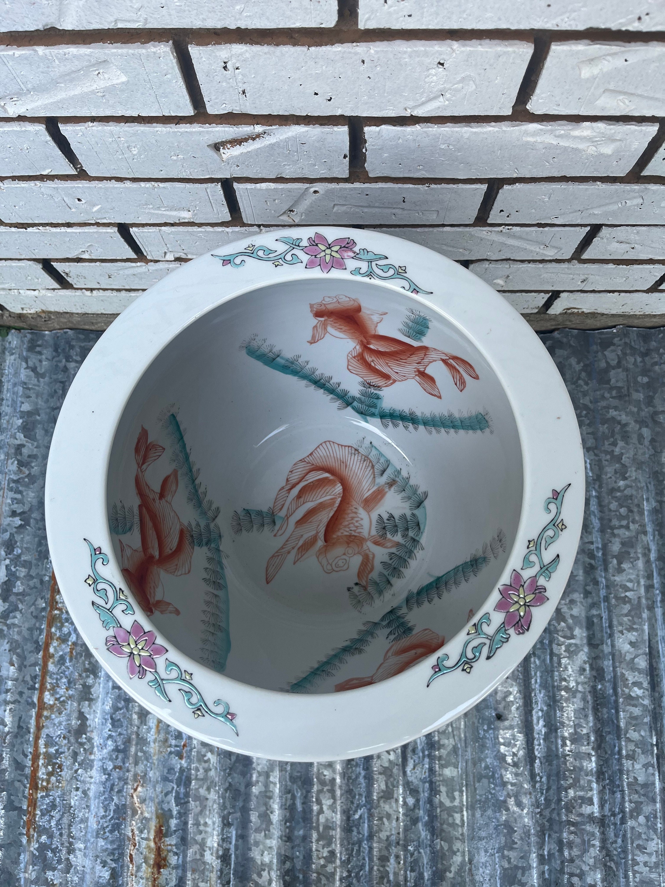 Illustration of Goldfish Bowl Decorative Planters