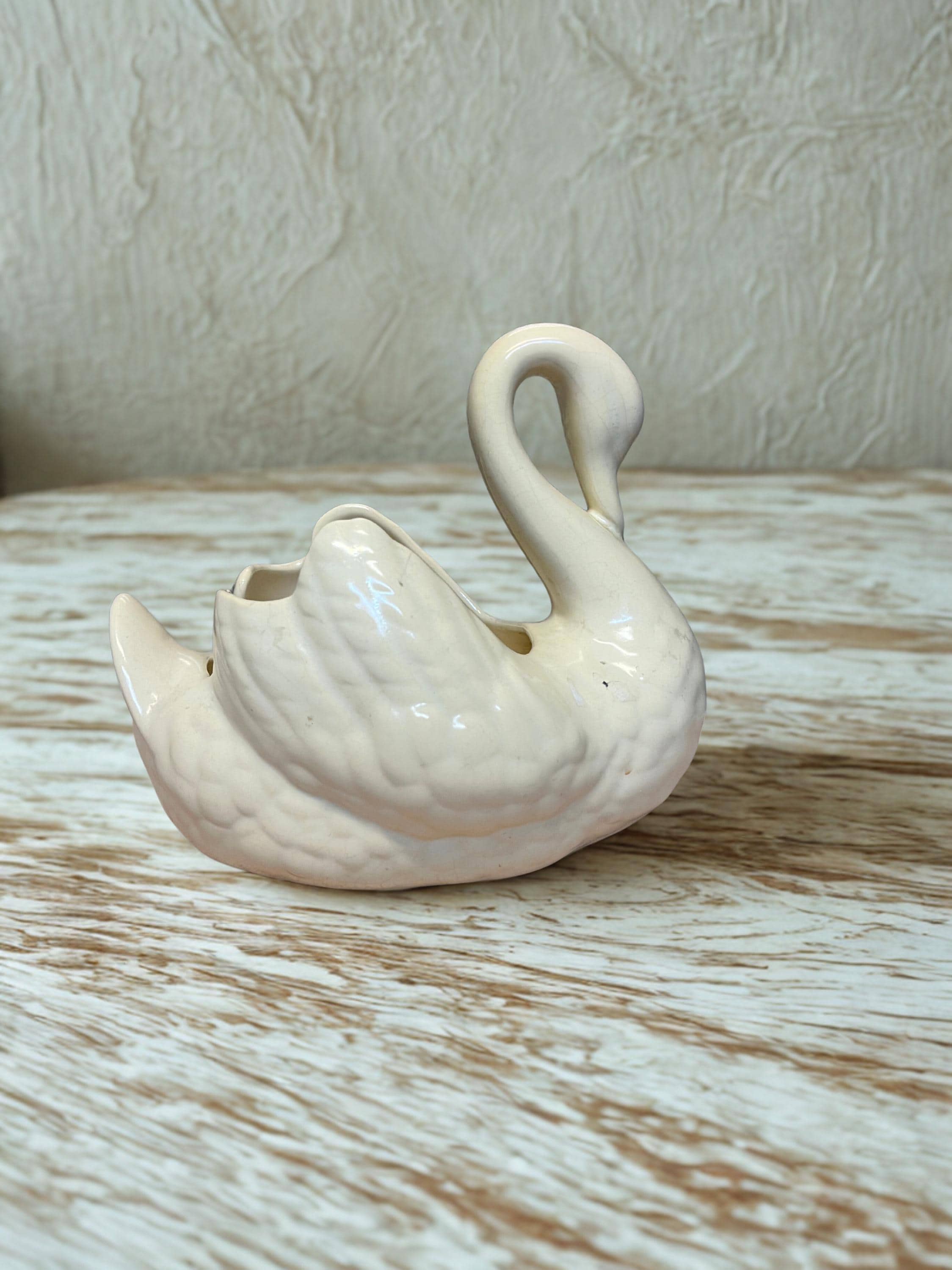 Ceramic Swan - Etsy