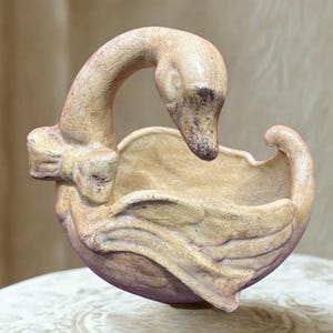 Vintage Swan Planter,Swan display bowl,Nautical,Bird Lover,Coastal decor,Indorr planter,gift for her ,Mother’s Day gift