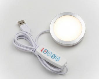 LED Disc Light Stand for 3D Photo Crystals – Ultra Bright, Slim & Dimmable - In a Crystal