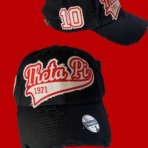 Crimson & Cream - "Chapter" Sliten Baseballkeps