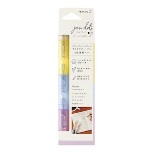 Midori Connecting portable jointed dots pen | light tone