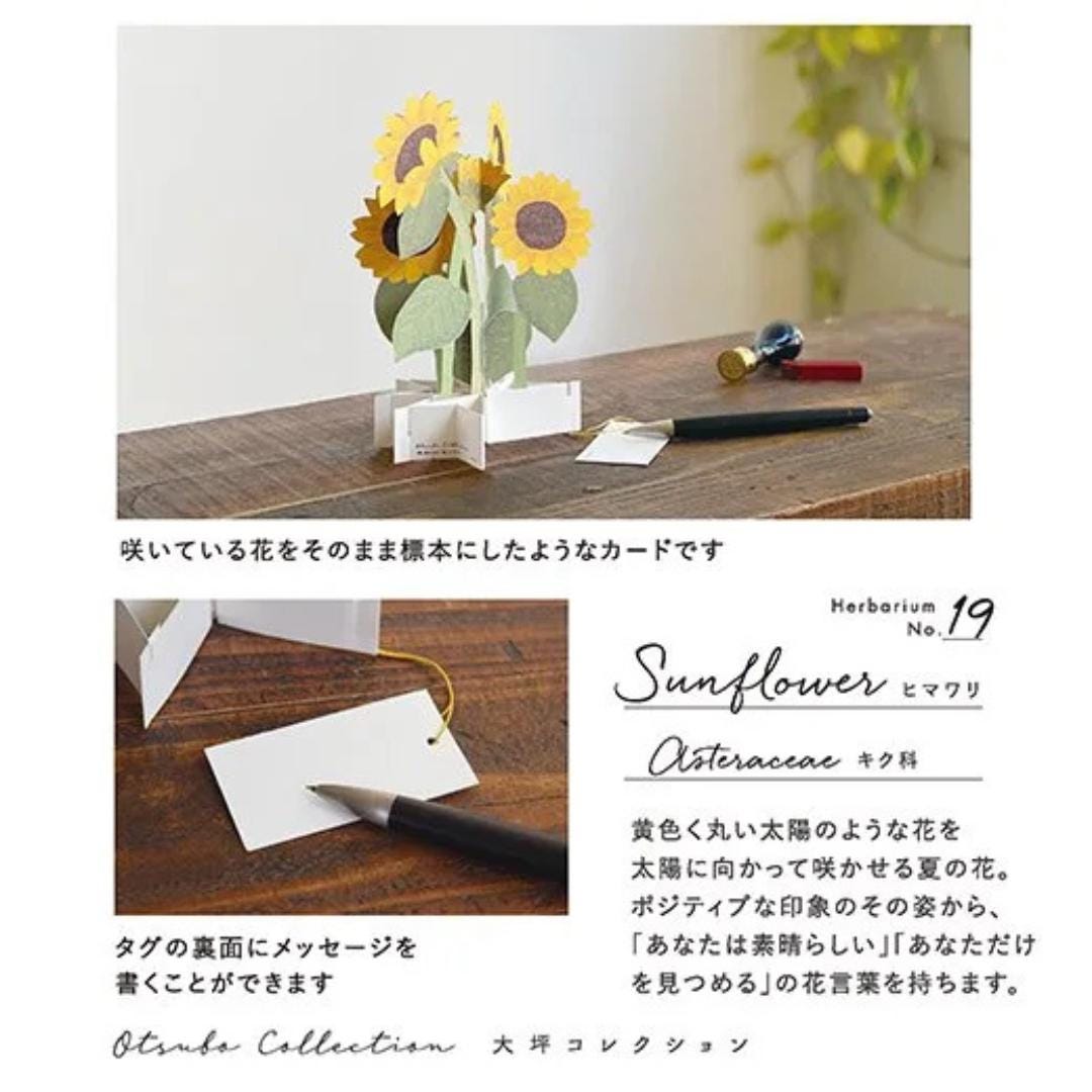 Japan 3D Sunflower Bouquet Pop up Greeting Card - Etsy