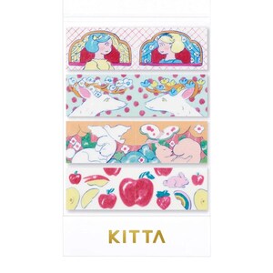 KITTA washi tape - Symmetrie | Aufkleber | Abklebeband