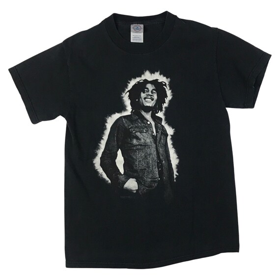 Vintage Bob Marley T-shirt Size S - Etsy